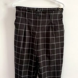 Black & white dress pants